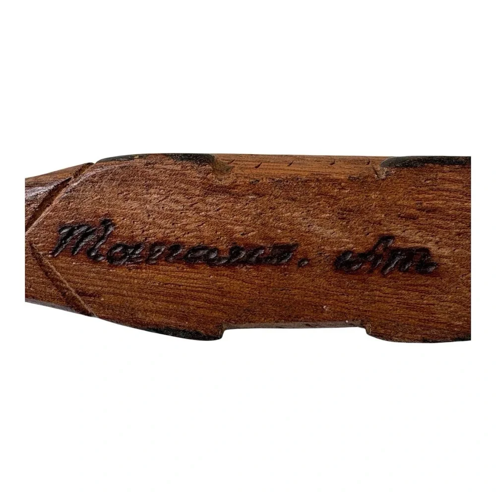 Arapima South American Hand Carved 7.5